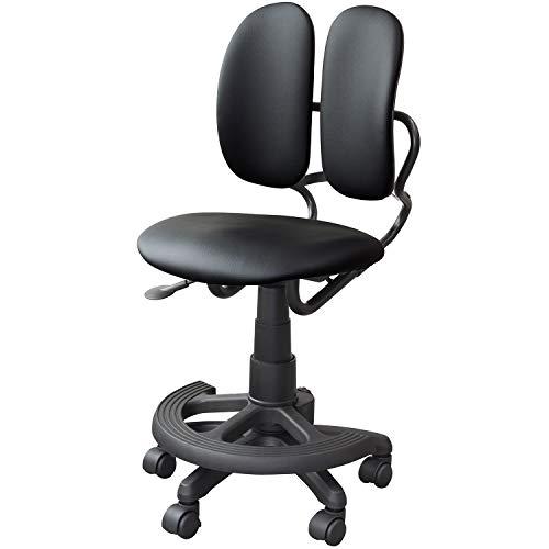 DUOREST オフィスチェア ブラック 幅47×奥行47-55×高さ79-90cm DUOREST...