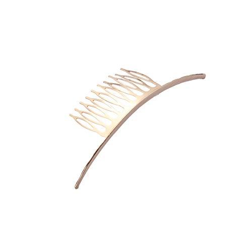 FRCOLOR ヘアコーム クレセント ゴールド 三日月 ヘアアクセサリー レディース コーム 髪飾...