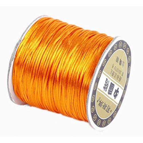 (ビグッド)Bigood 1.5mm*70m ナイロンロープ 手編みブレスレットや中国結び用ロープ ...