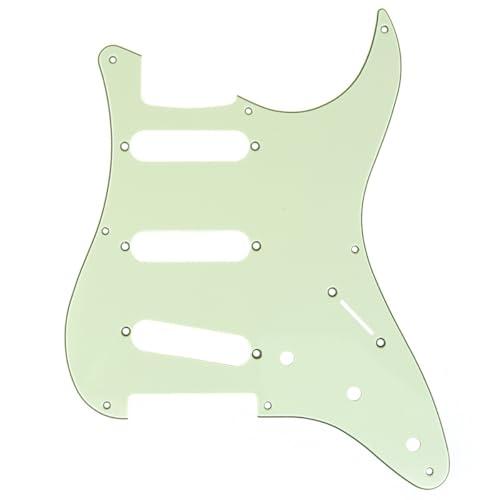 Musiclily Pro 8穴 57年式ストラトキャスターピックガード日本製Fender Japa...