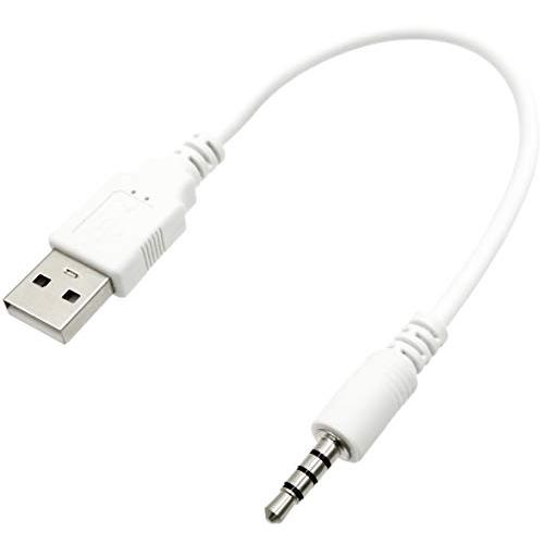 オーディオファン ipod shuffle 充電 転送 USB ケーブル 充電 同期 サードパーティ...