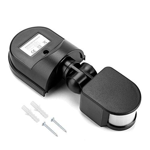 人感センサー PIRモーションセンサー検出器 赤外線センサースイッチ 自動点灯 110V-240V ...