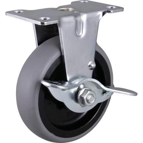 ハンマーキャスター(Hammer Caster) Eシリーズ 固定式 エラストマー車輪 PPホイール...