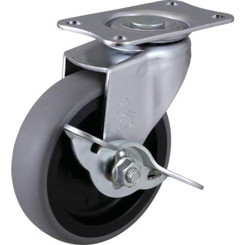 ハンマーキャスター(Hammer Caster) Eシリーズ 旋回式 エラストマー車輪 PPホイール...