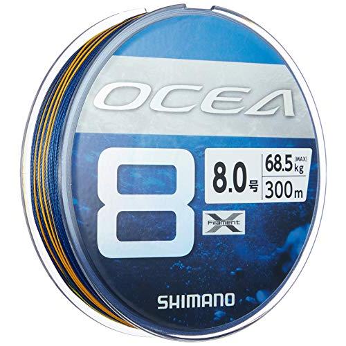 シマノ(SHIMANO) ライン オシア8 300m 8.0号 SWネイビー LD-A71S 釣り糸