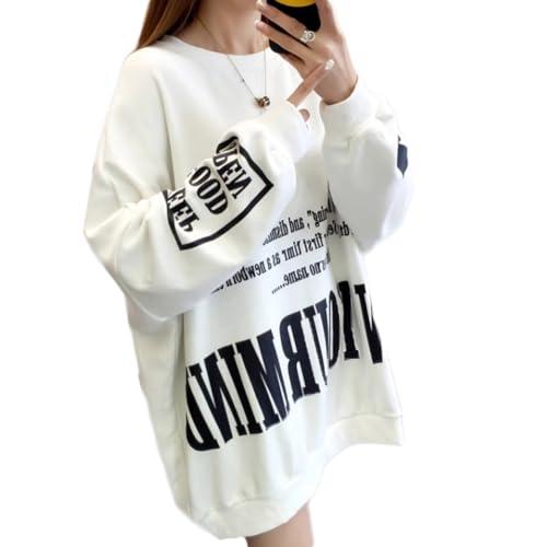 [Gergeous] トレーナー レディース 長袖パーカー クルーネック トップス 春服 ストリート...