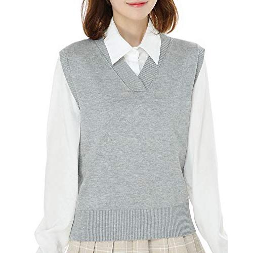[syvent] レディース 大きいサイズ ニット ベスト おしゃれ セーター トップス（M-4XL...