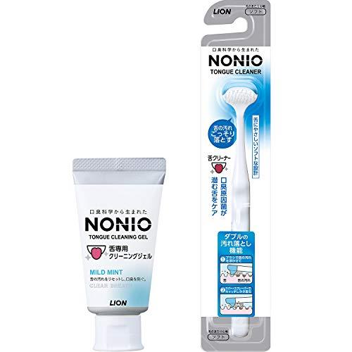 NONIO(ノニオ) 舌クリーナー + 舌専用クリーニングジェル 舌ブラシ 舌磨き 口臭ケア 舌専用...