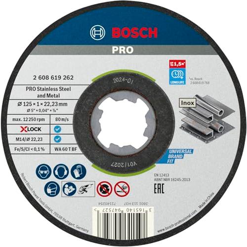 ボッシュ(BOSCH) X-LOCK 切断砥石(スタンダード・ステンレス用 125mmx1.0mm・...