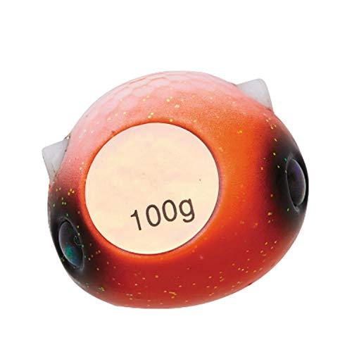 ダイワ(DAIWA) タイラバ 紅牙 ベイラバーフリーTG α ヘッド 120g 紅牙オレンジ ルア...