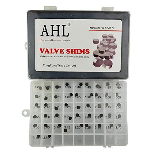 AHL 7.48mm 1.20mm-3.50mm 47枚 バルブシムキット バルブアジャストシム ヤ...
