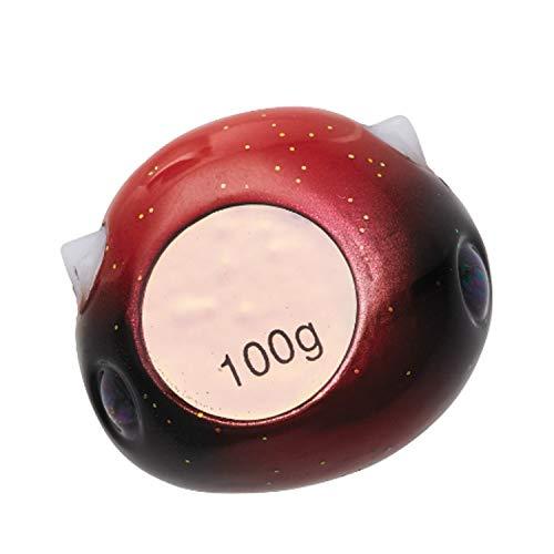 ダイワ(DAIWA) タイラバ 紅牙 ベイラバーフリーTG α ヘッド 120g 紅牙レッド ルアー
