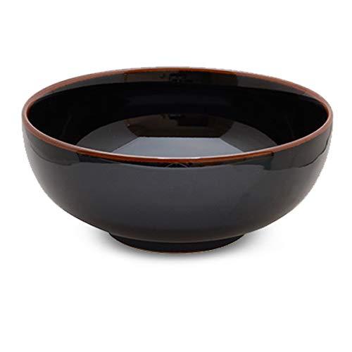 白山陶器(Hakusan Porcelain) 天目 6寸浅めん丼