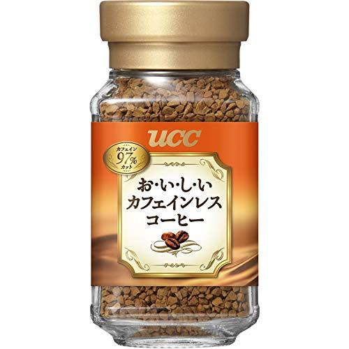 UCCおいしいカフェインレスコーヒー瓶45g×4個