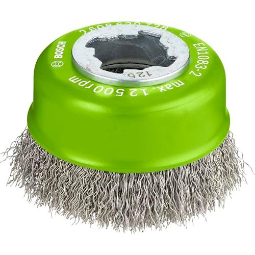 ボッシュ(BOSCH) X-LOCK カップワイヤーブラシ (カップ形・75mmφ・ステン0.3mm...