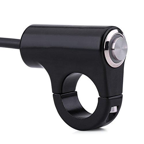 Keenso 22 mmオートバイハンドルバーコントロール オートバイハンドルバースイッチ フォグラ...