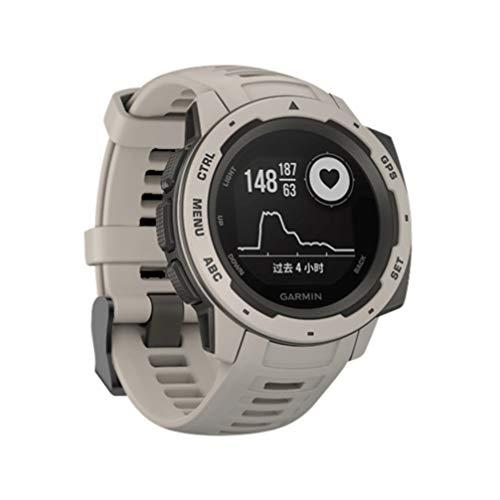 Garmin Instinct バンド/ベルト 22mm交換用バンド 柔らかいシリコンバンド 調整可...