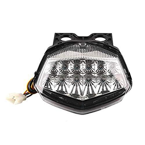Karun バイク LED テールライト ウインカー内蔵 クリアレンズ 適合車種（forカワサキfo...
