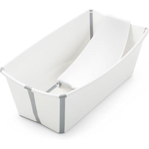 STOKKE ストッケ フレキシバス バンドルパック ニューボーンサポート付き お風呂 沐浴 ホワイ...
