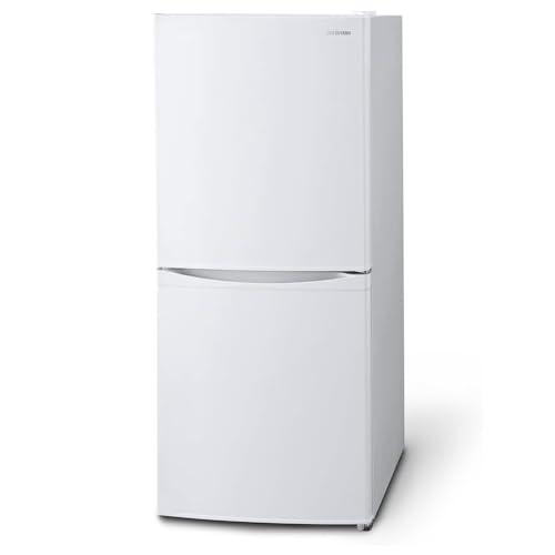 アイリスオーヤマ 冷蔵庫 142L (幅約50cm) 冷凍室52L 右開き 静音 ホワイト IRSD...
