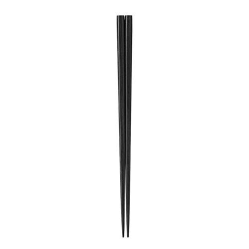 「 コモン 」 箸 21cm 黒 13851