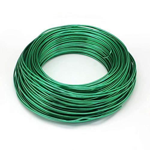 長さ約200m/500g 線径1.0mm 針金 アルミ線 アルミワイヤー カラーワイヤー ワイヤーア...