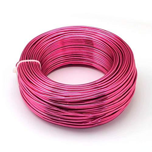 長さ約200m/500g 線径1.0mm 針金 アルミ線 アルミワイヤー カラーワイヤー ワイヤーア...
