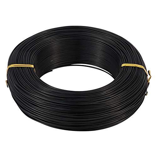 長さ約140m/500g 線径1.2mm 針金 アルミ線 アルミワイヤー カラーワイヤー ワイヤーア...