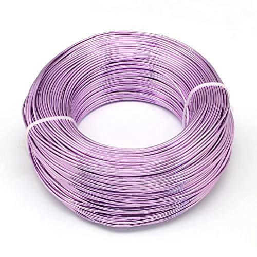 長さ約200m/500g 線径1.0mm 針金 アルミ線 アルミワイヤー カラーワイヤー ワイヤーア...