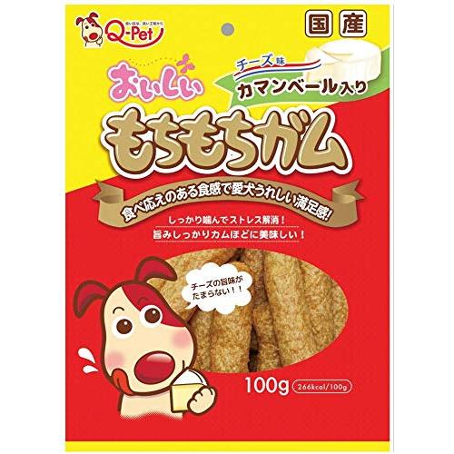 【3個セット】おいしいもちもちガム 犬用おやつ チーズ 100g