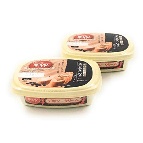 【まとめ買い】デキシー 黒豆きなこクリーム 180g×2