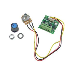 CHANCS PWMスピードコントローラーDC 1.8V-15V 2Aモーター制御モジュールのコントロールボードPWMドライバボード