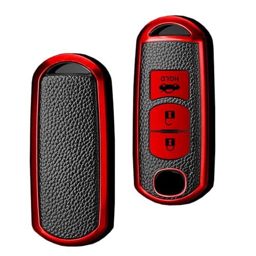 [SANRILY] スマート キー ケース キーカバー キー保護 キーホルダー Atenza CX-...
