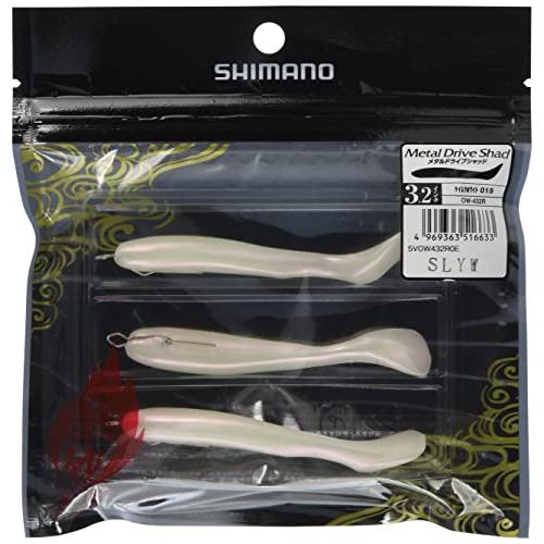シマノ(SHIMANO) ルアー ワーム 熱砂メタルドライブシャッド 3.2インチ OW-432R ...