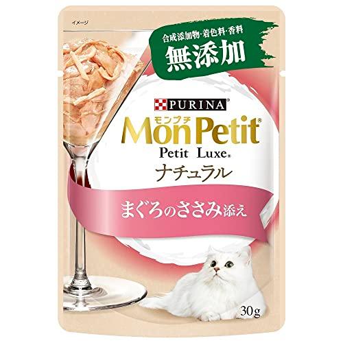 モンプチ プチリュクスパウチ ナチュラル まぐろのささみ添え 30gx12袋