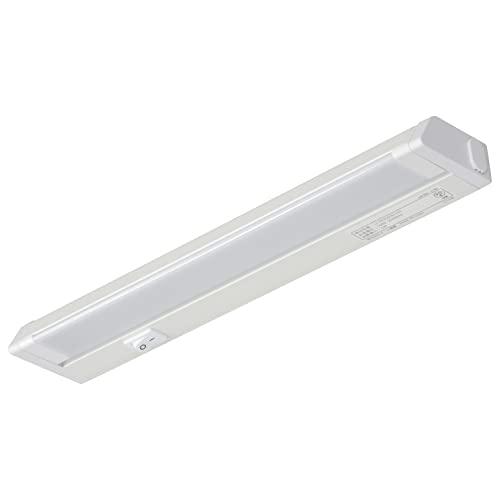 オーム電機 LEDイーブライトスリム多目的灯 コンセント式 昼光色 5W 302mm スリム キッチ...