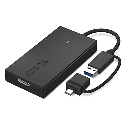 Plugable USB Type-C グラフィック変換アダプター、USB-C DisplayPor...