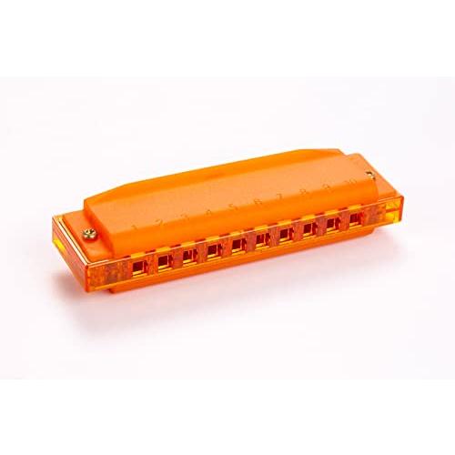 HOHNER ホーナー トランスルーセント ハープ オレンジ 10穴/C調