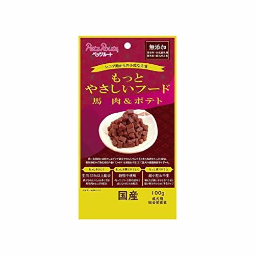 ペッツルート もっとやさしいフード 馬肉&amp;ポテト 100g