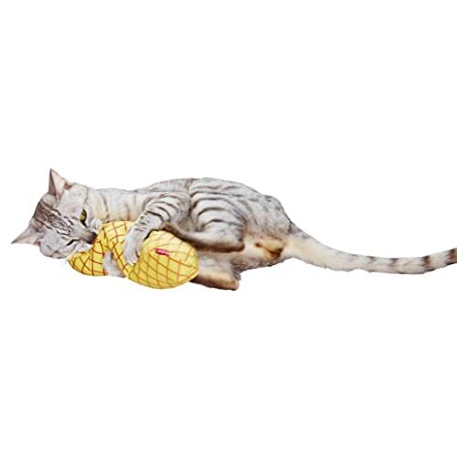 ペティオ(Petio) 猫用おもちゃ ひんやりけりぐるみ パイナップル