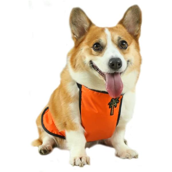 FSLMY 犬 エプロン 泥よけ 小中型犬用 レインエプロン レインコート ドッグウエア お腹エプロ...