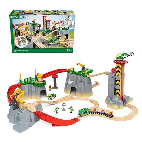 BRIO (ブリオ) カーゴマウンテンセット 36010 対象年齢 3歳~ 【おもちゃ 玩具 木製お...