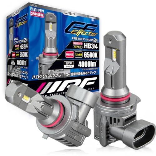 IPF ヘッドライト フォグランプ LED 車用 HB3 HB4 4000lm 6500K ホワイト...