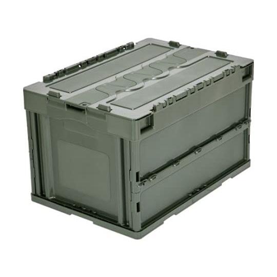 トラスコ中山(TRUSCO)トラスコ中山(TRUSCO) 蓋つき折りたたみコンテナ 50L CT50...