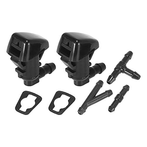 ACROPIX ウォッシャーノズル フロントガラス 洗車用 車用 水噴霧 拡散 ノズル Dodgeに...