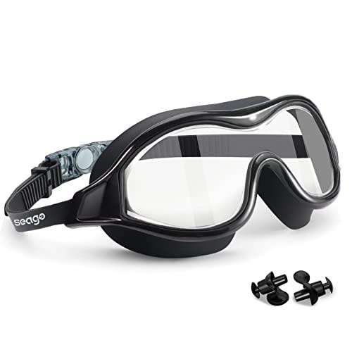Swim Goggles No Leaking Anti-Fog Pool Goggles Swim...
