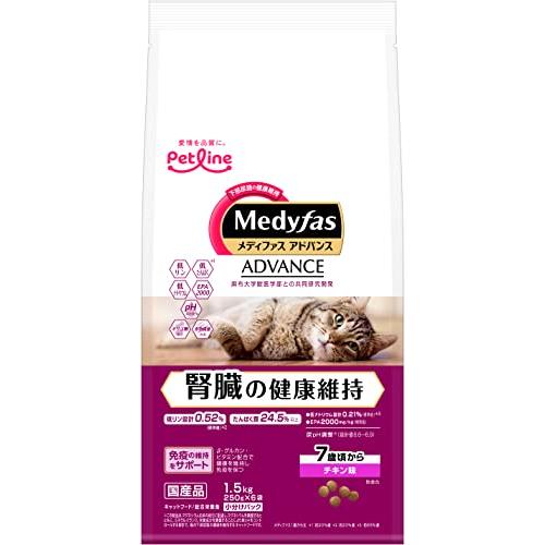 ペットライン メディファスAD腎臓7歳頃から チキン味 1.5KG