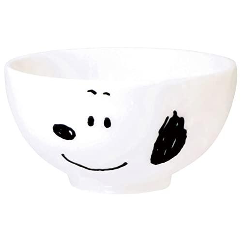 「 PEANUTS (ピーナッツ) 」 スヌーピー お茶碗 ライスボウル 約11cm フェイスアップ...
