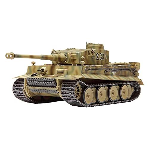 タミヤ 1/48 ミリタリーミニチュアシリーズ No.103 ドイツ重戦車 タイガーI 初期生産型 ...