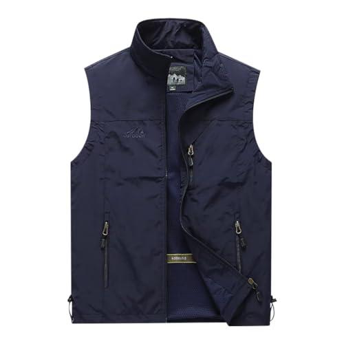 [ｉｎｏｔｅｎｋａ] M-7XL メンズ ベスト アウトドア 釣り 撮影 登山 メッシュ ベスト 作...